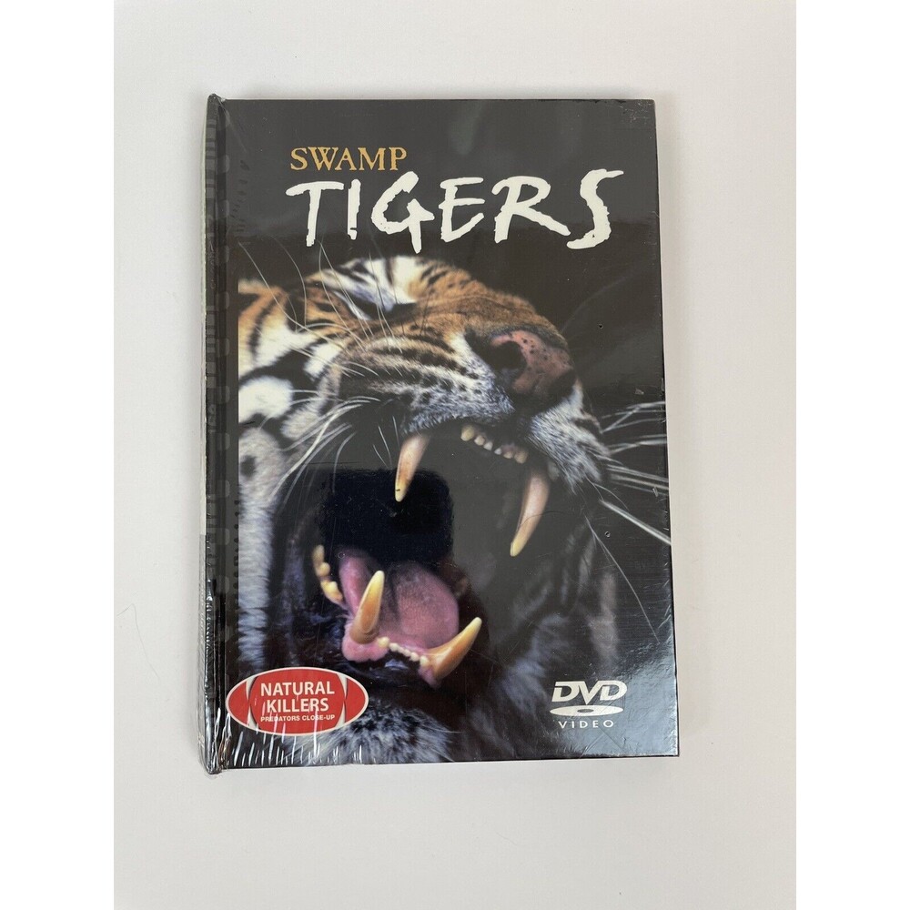 Natural Killers Swamp Tigers Predators Close-Up Series DVD & Book NEW